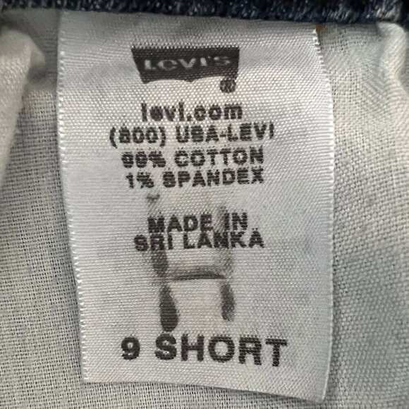 Levi 518 Superlow Low Rise Bootcut Denim Jeans - Picture 8 of 8